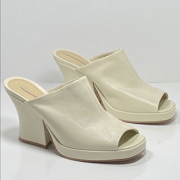 Bottega Veneta Platform Leather Mules size 37 - Picture 7 of 11